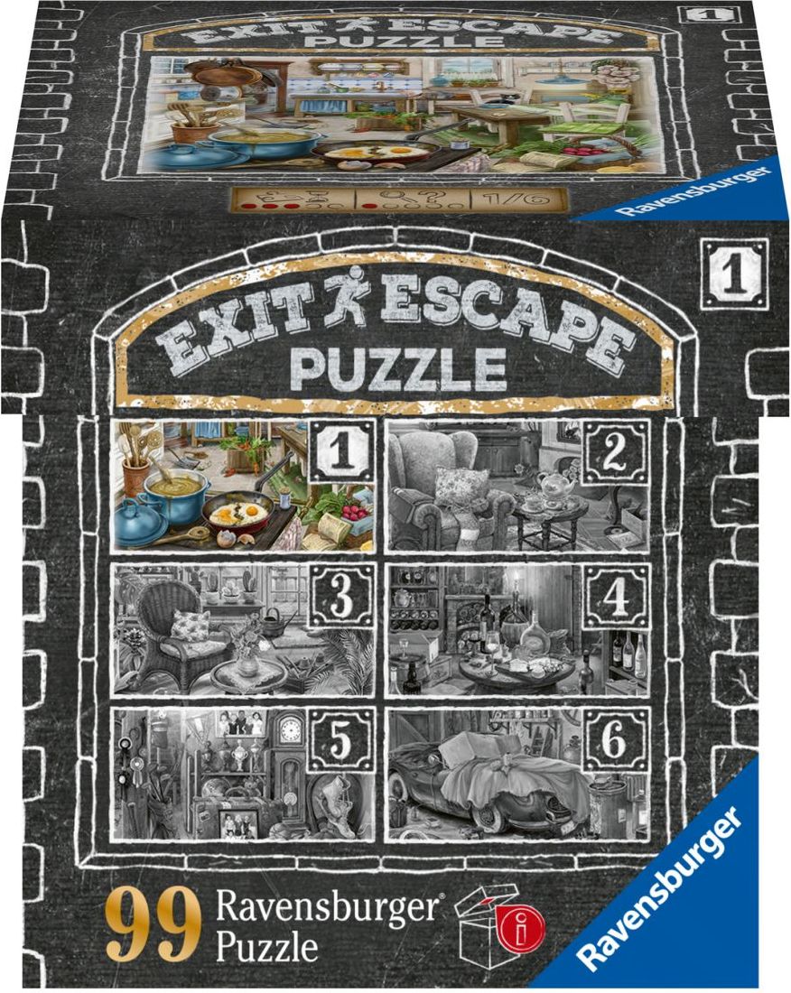 Ravensburger Puzzle 168774 Exit Puzzle Kuchyň 99 dílků - obrázek 2