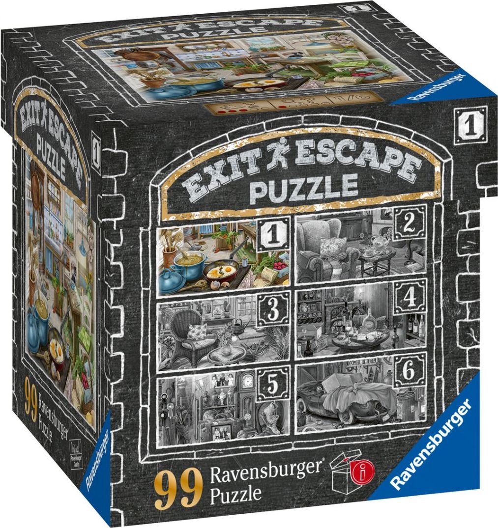 Ravensburger Puzzle 168774 Exit Puzzle Kuchyň 99 dílků - obrázek 3