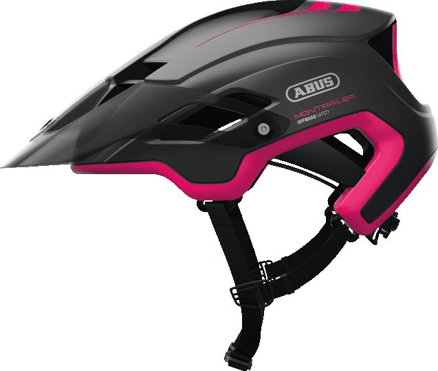 Abus MonTrailer fuchsia pink off road přilba – velikost M (55 – 58 cm) - obrázek 1