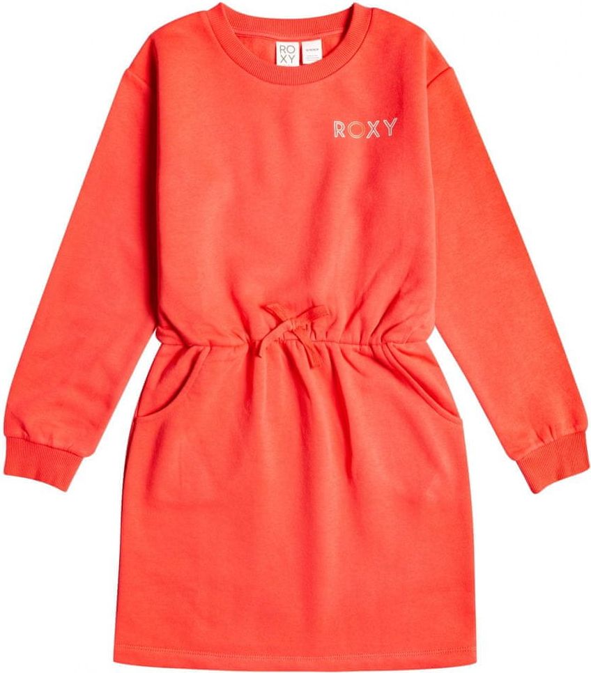Roxy dívčí mikinové šaty Sunday Smile ERGKD03178-RMZ0 6 oranžová - obrázek 1