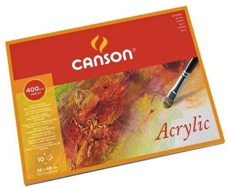 canson Papír na akryl Canson Acrylic 400g, blok 36 x 48 cm - obrázek 1