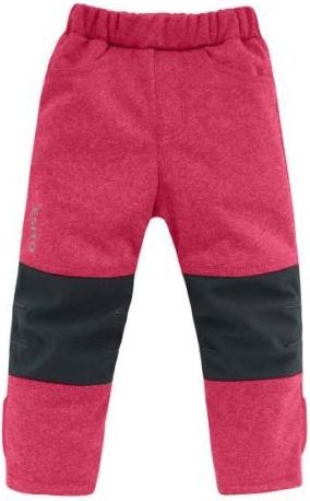 ESITO Dětské softshellové kalhoty DUO růžová / Vel. 104 - obrázek 1