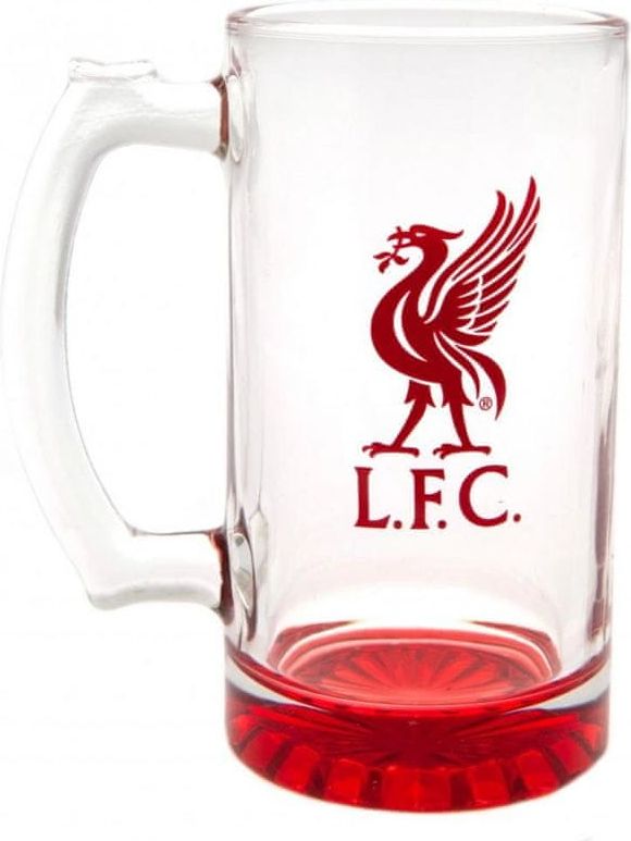 FOREVER COLLECTIBLES Sklenice na pivo LIVERPOOL FC Stein, 425ml - obrázek 1