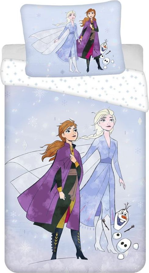 Jerry Fabrics Povlečení Frozen 2 "Adventure" 140x200, 70x90 cm - obrázek 1