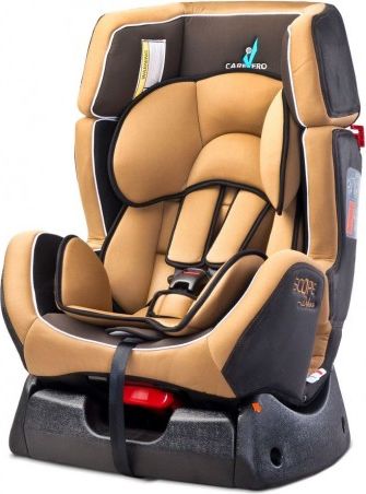Autosedačka CARETERO Scope DELUXE cappuccino 2016, Béžová - obrázek 1
