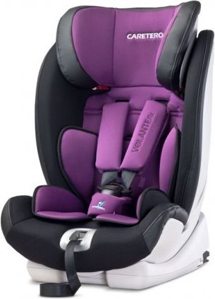 Autosedačka CARETERO Volante Fix purple 2021, Fialová - obrázek 1