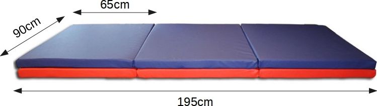 inSPORTline (by Ring Sport) Pliago 195x90x5 cm červená - obrázek 4