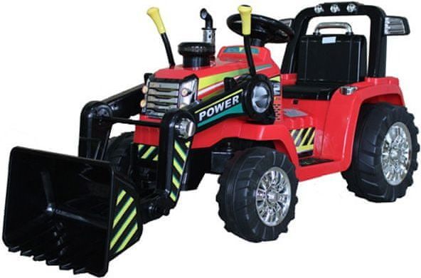 Beneo Elektrický Traktor MASTER s naběračkou, Pohon zadních kol, 12V baterie, Dálkový ovladač - obrázek 1