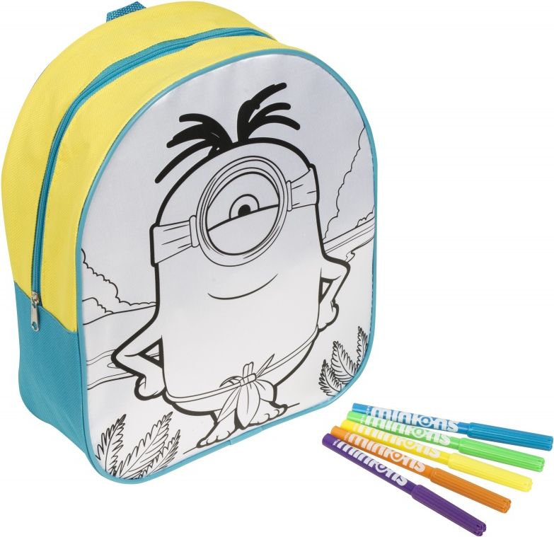Vybarvi si svůj batůžek Mimoni - obrázek 2