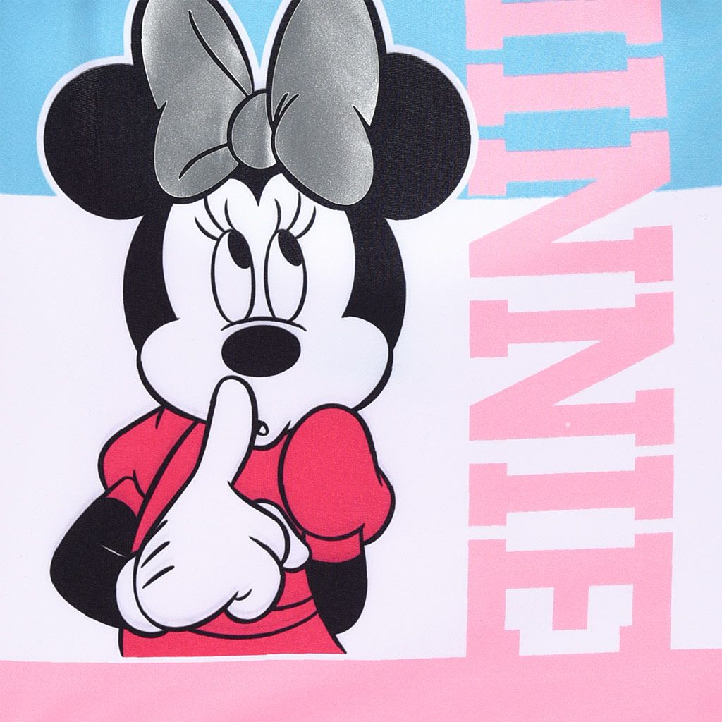 Dívčí plavky DISNEY MINNIE BLOCK světle růžové Velikost: 98 - obrázek 2