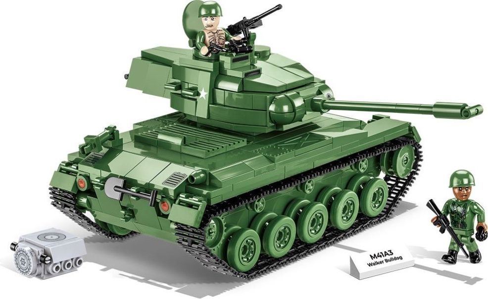 Cobi 2239 Americký tank M41A3 Walker Bulldog - obrázek 2