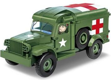 COBI 2257 Americká polní ambulance Dodge WC 54 - obrázek 2