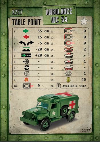 COBI 2257 Americká polní ambulance Dodge WC 54 - obrázek 4