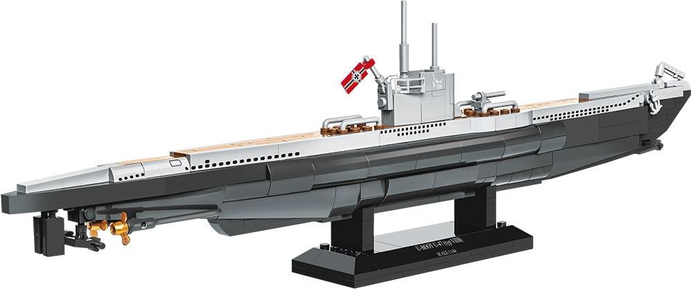 COBI 4828 Německá ponorka U-Boot U-47 (typ VII B), 1:144 - obrázek 2