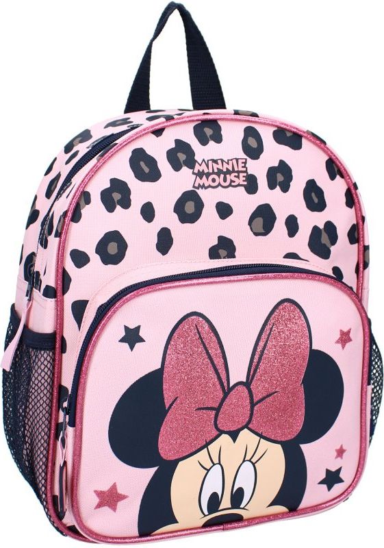 Vadobag · Dětský / dívčí batoh Disney - Minnie Mouse s třpytivou mašlí - 5L - obrázek 1