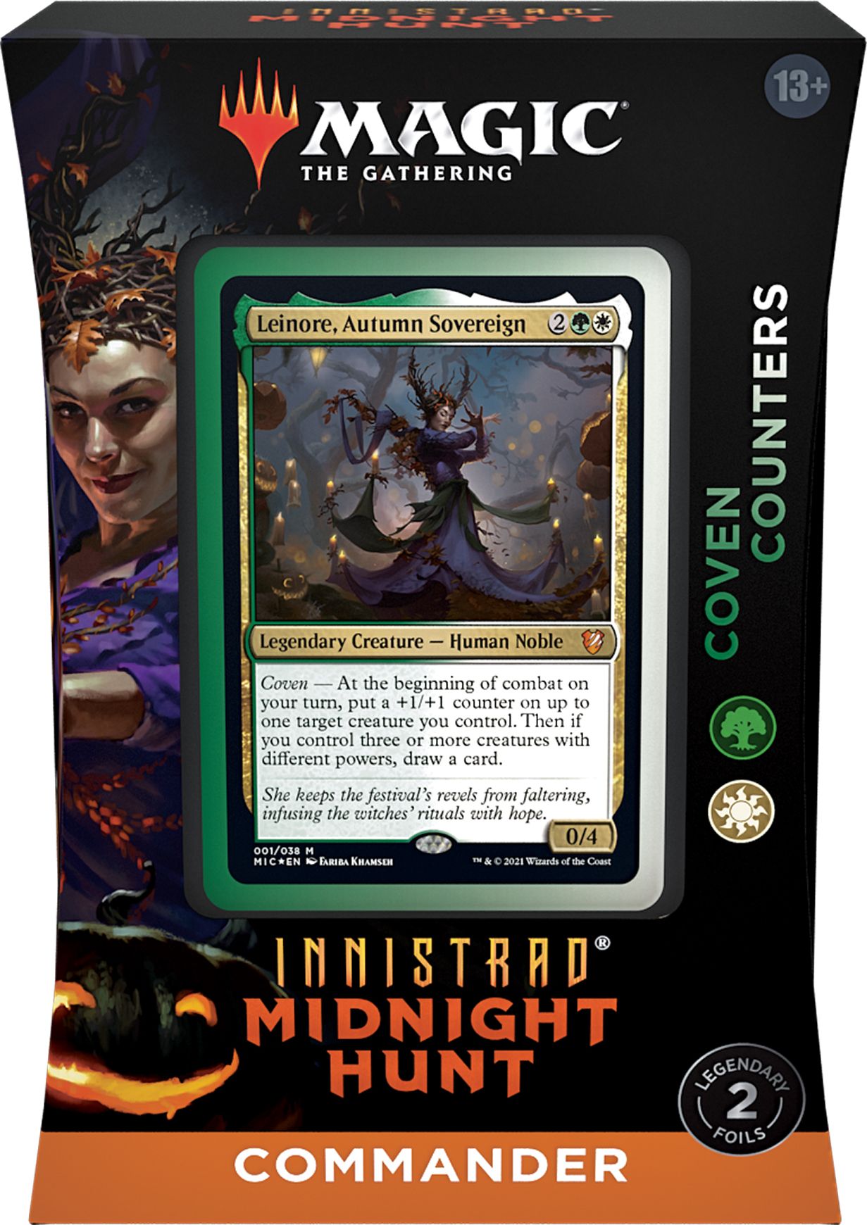 Wizards of the Coast Magic The Gathering: Innistrad: Midnight Hunt Commander Deck Varianta: Coven Counters - obrázek 1