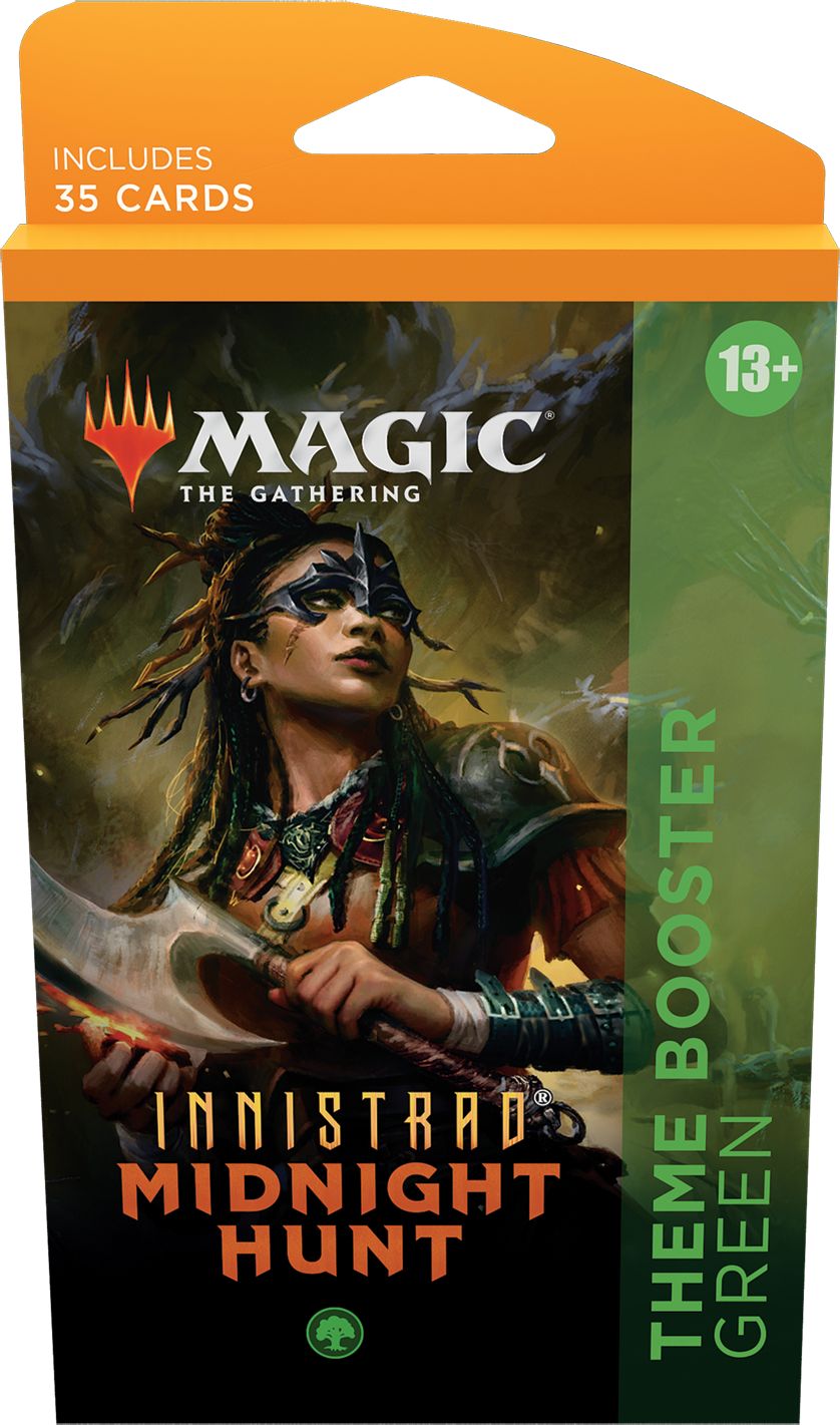 Wizards of the Coast MTG - Innistrad: Midnight Hunt Theme Booster Varianta: Midnight Hunt THEME Green - obrázek 1