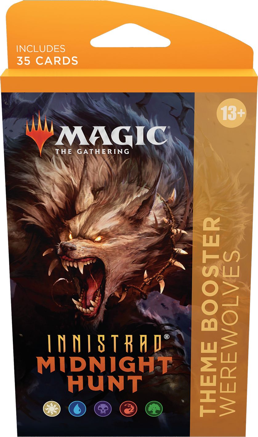 Wizards of the Coast MTG - Innistrad: Midnight Hunt Theme Booster Varianta: Midnight Hunt THEME Green - obrázek 6