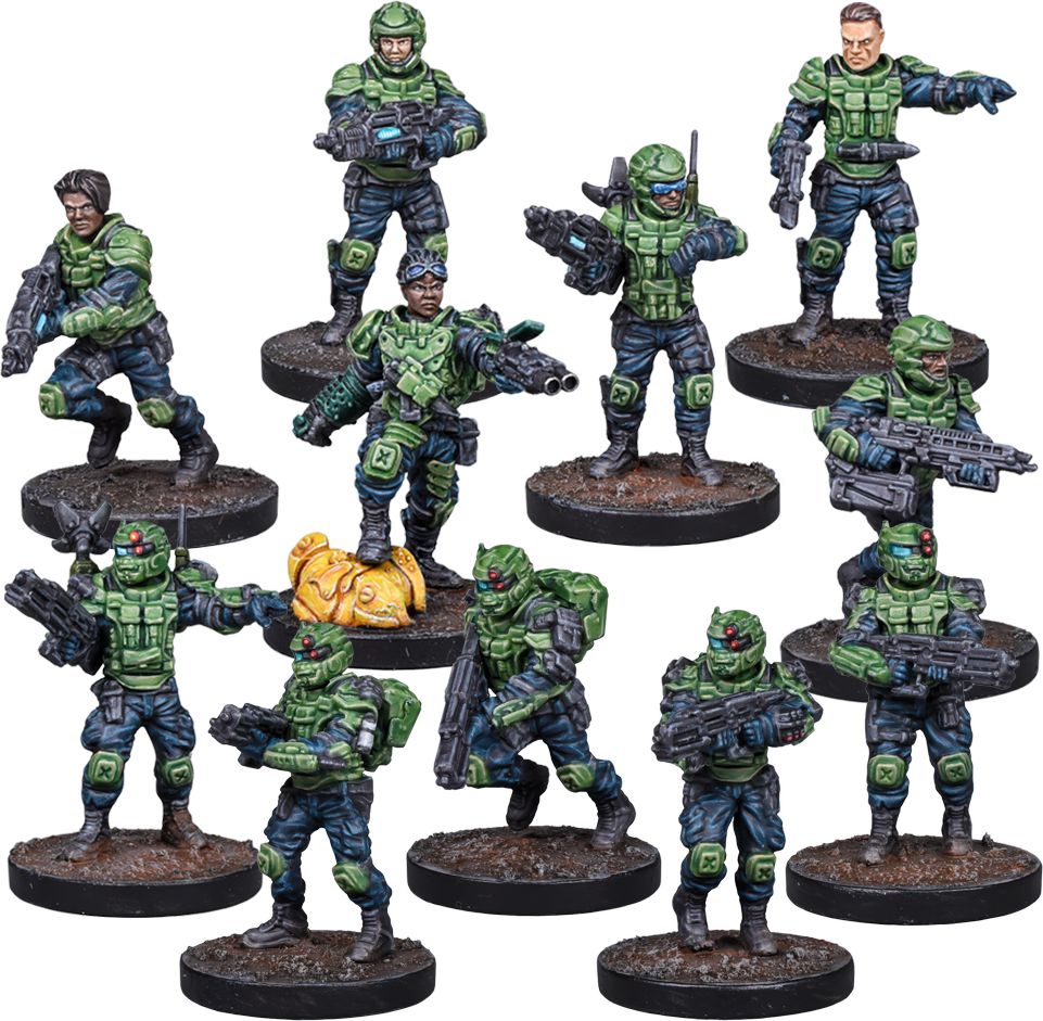 Mantic Games Deadzone 3.0 Two Player Starter Set - obrázek 3