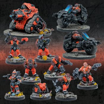 Mantic Games Deadzone Forge Father Brokkrs Booster - obrázek 1