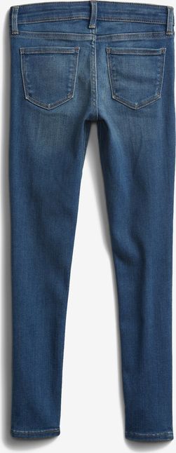 Super Skinny Destructed Washwell™ Jeans dětské GAP | Modrá | Dívčí | 8 - obrázek 3