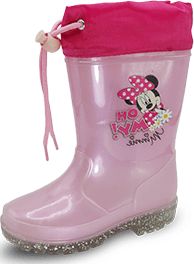 Disney dívčí holínky Minnie D3010227S 24 růžová - obrázek 1