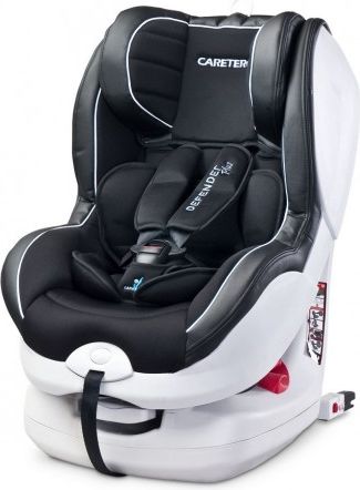 Autosedačka CARETERO Defender Plus Isofix black 2016, Černá - obrázek 1