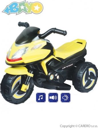 Elektrická motorka BAYO KICK yellow, Žlutá - obrázek 1