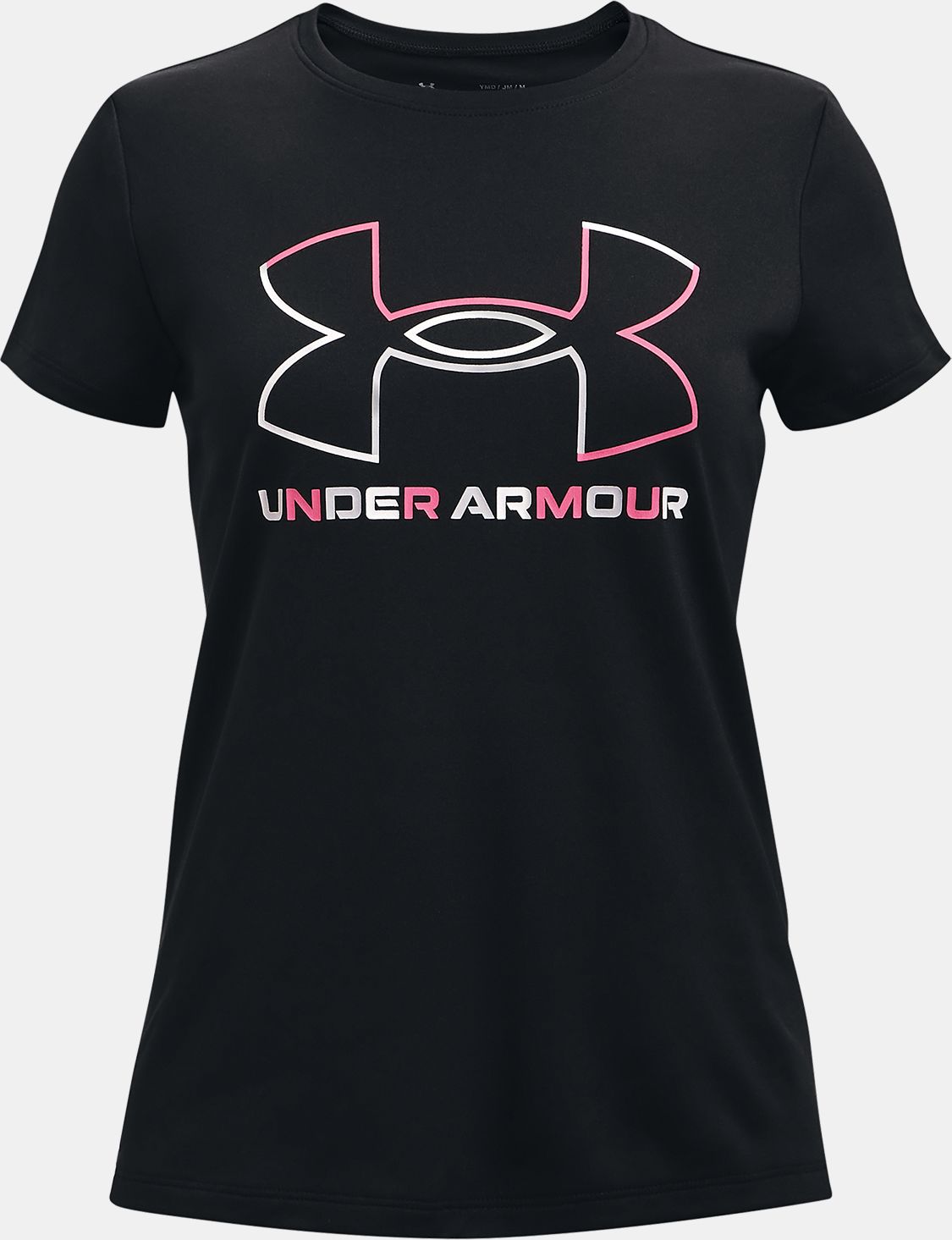 Tričko Under Armour Tech BL Solid Body SS - černá - 140-152 - obrázek 1