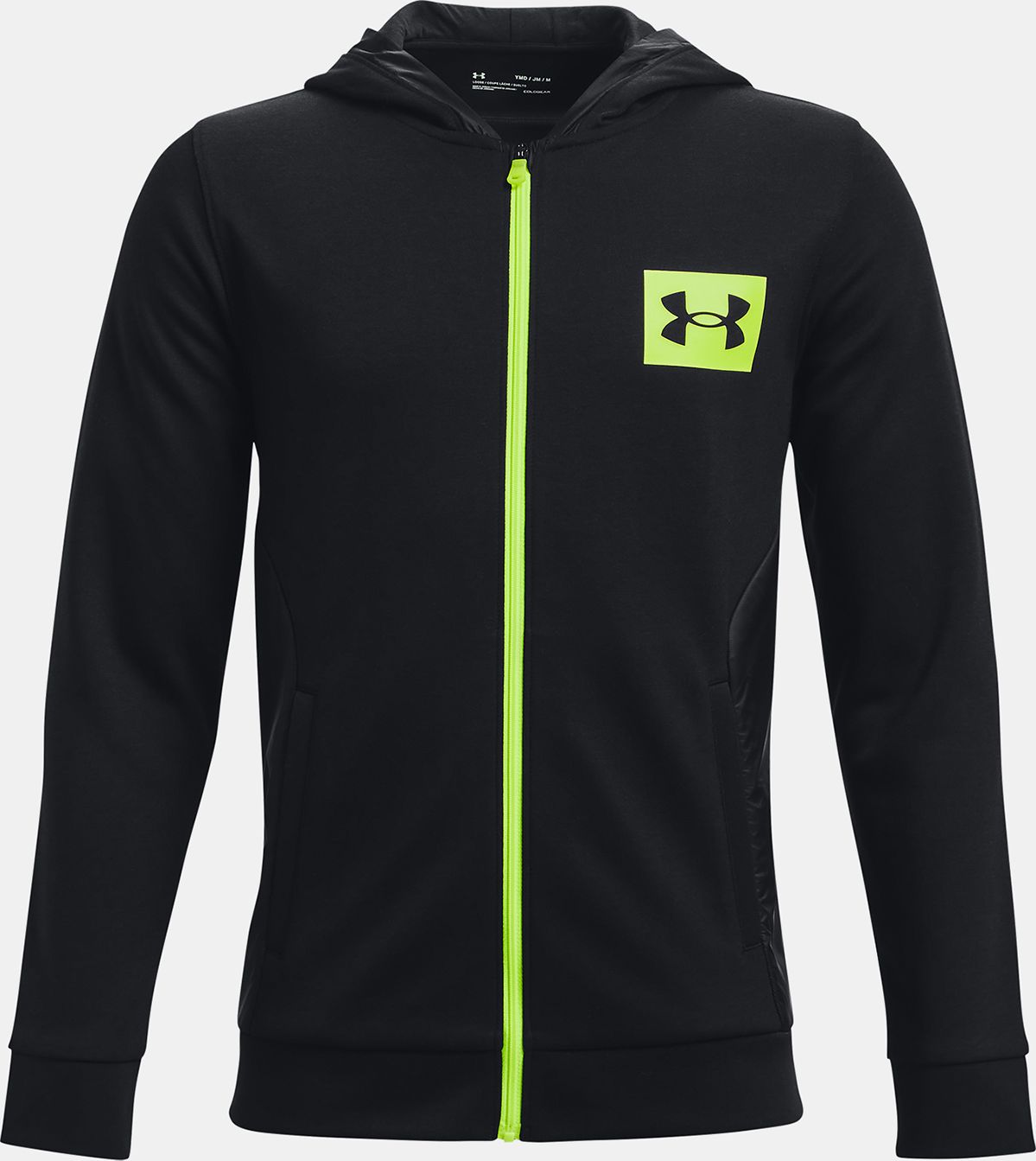 Mikina Under Armour Summit Knit FZ - černá - 128 - obrázek 1