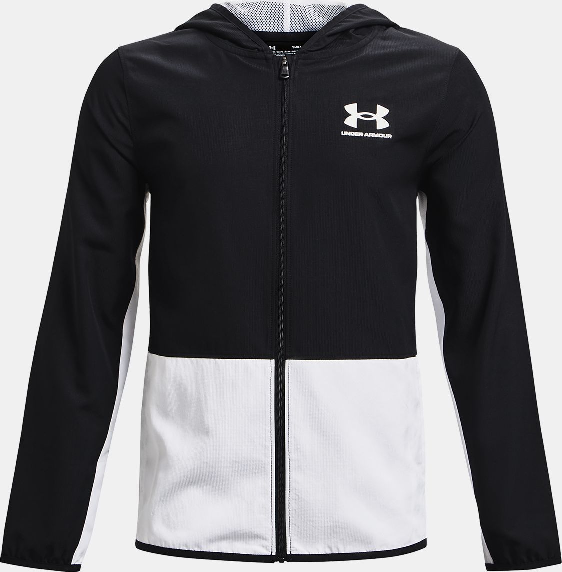 Bunda Under Armour Woven Track Jacket - černá - 164 - obrázek 1