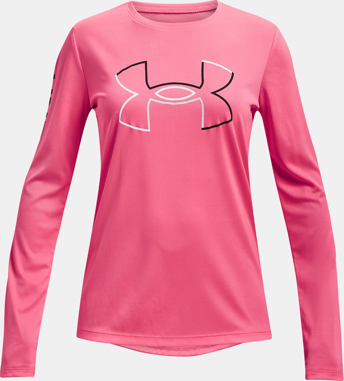 Tričko Under Armour Tech BL LS - růžová - 122 - obrázek 1