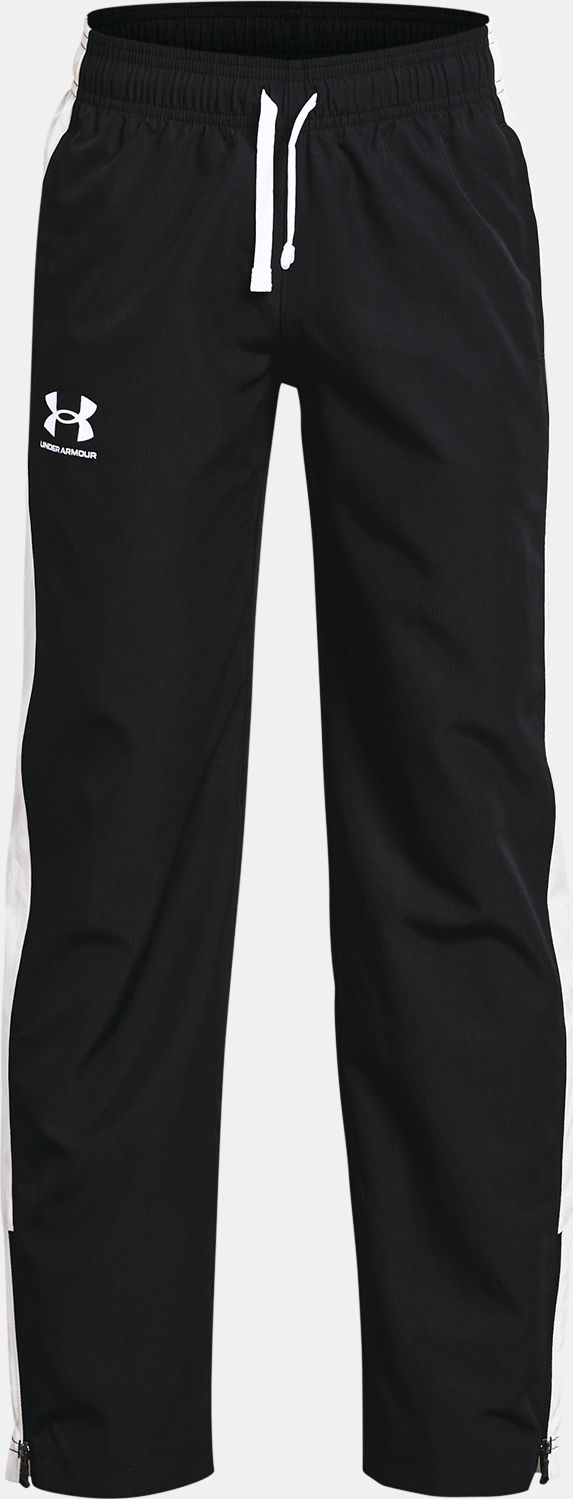 Kalhoty Under Armour Woven Track Pants - černá - 128 - obrázek 1