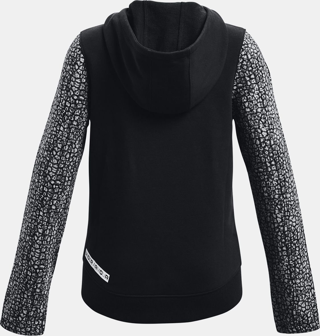 Mikina Under Armour Rival Fleece FZ - černá - 140-152 - obrázek 2