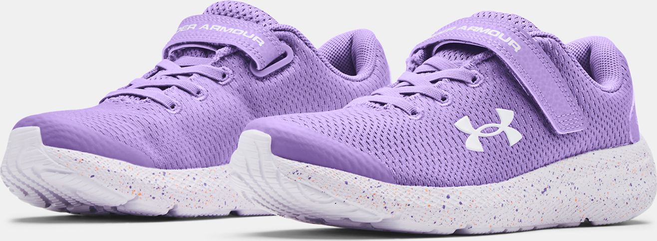 Under Armour Pursuit 2 AC Tenisky dětské Fialová - 31 1/2 - obrázek 3