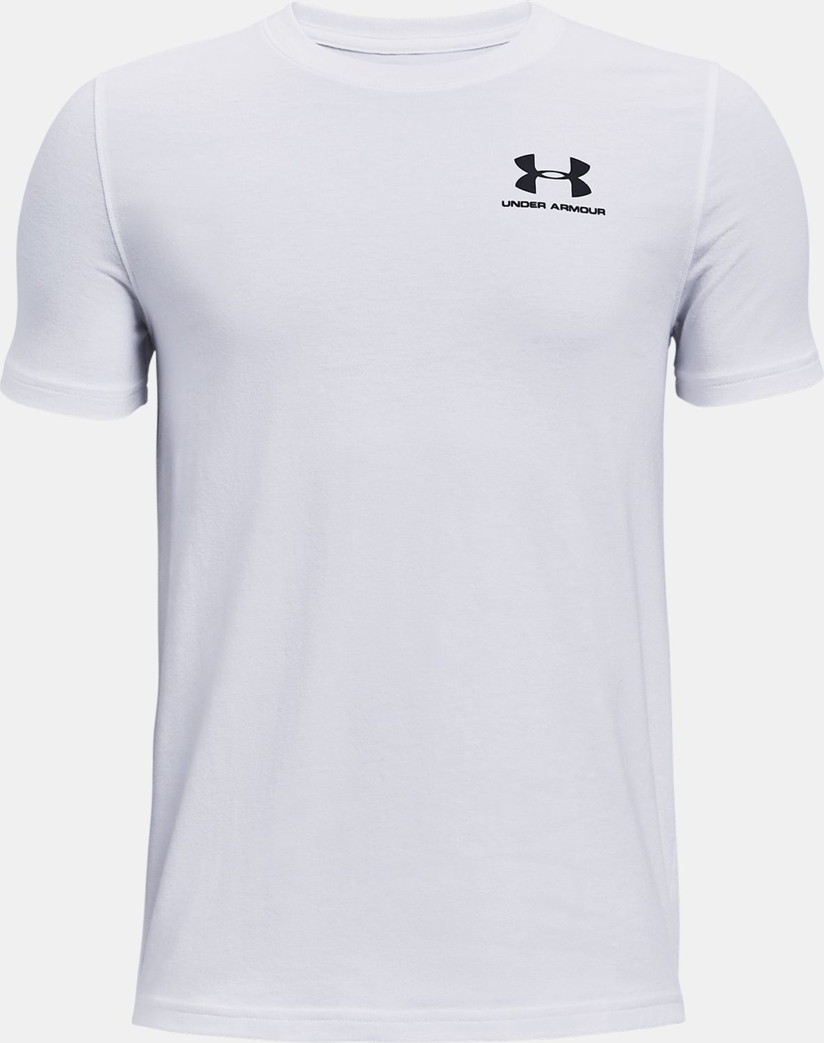 Tričko Under Armour  Cotton SS-WHT - 122 - obrázek 1