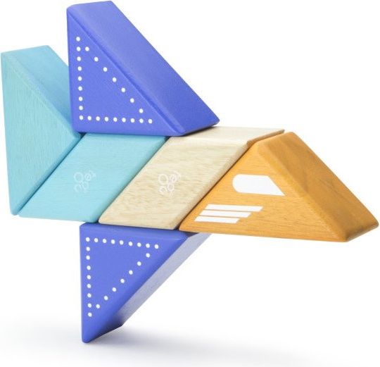 TEGU -Magnetická stavebnice na cesty - Letadlo TEGU-PAL-JET-706T - obrázek 1