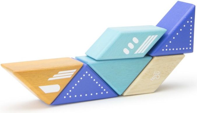 TEGU -Magnetická stavebnice na cesty - Letadlo TEGU-PAL-JET-706T - obrázek 4