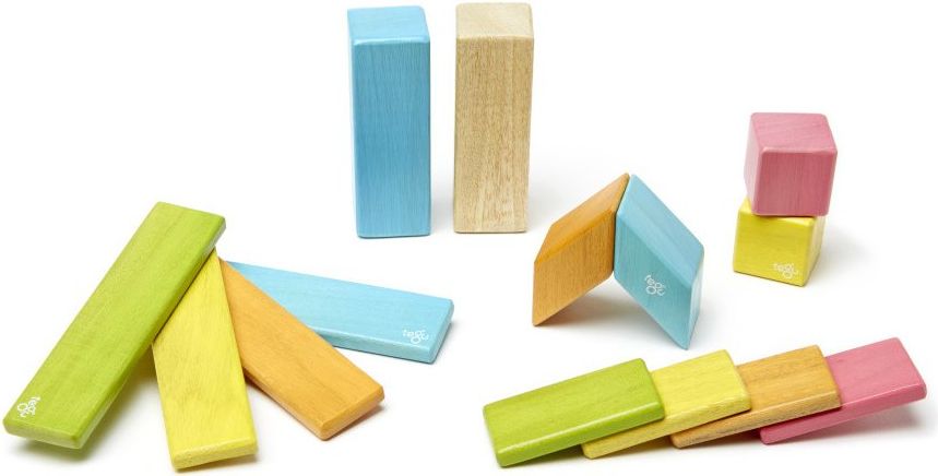 TEGU -Magnetická stavebnice Tints - 14 dílů TEGU-14P-TNT-306T - obrázek 1