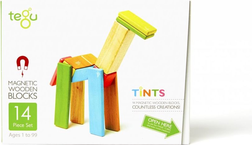TEGU -Magnetická stavebnice Tints - 14 dílů TEGU-14P-TNT-306T - obrázek 2