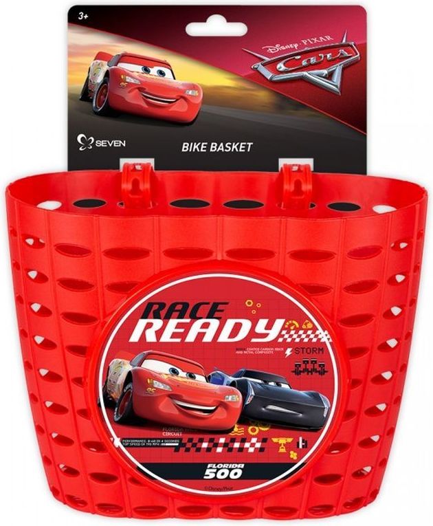 SEVEN Košík na kolo Cars 59228 Plast 20x14,5x13 cm - obrázek 2