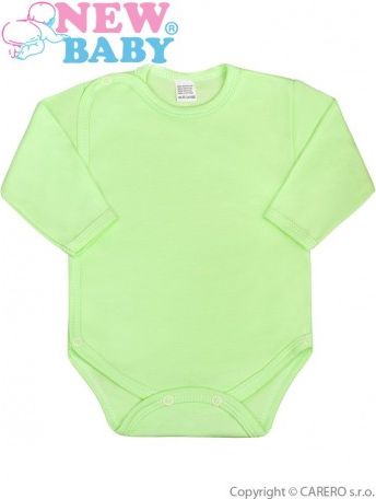 Kojenecké body celorozepínací New Baby Classic zelené, Zelená, 50 - obrázek 1