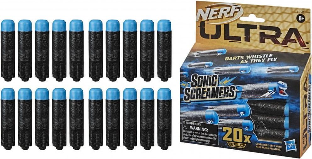 Nerf ULTRA 20 šipek Sonic Screamers - obrázek 1