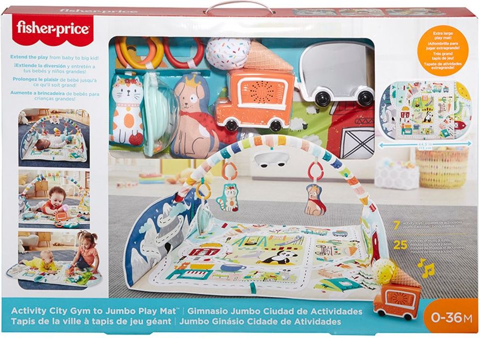 MATTEL FP HRACÍ DEČKA S AKTIVITAMI - obrázek 1