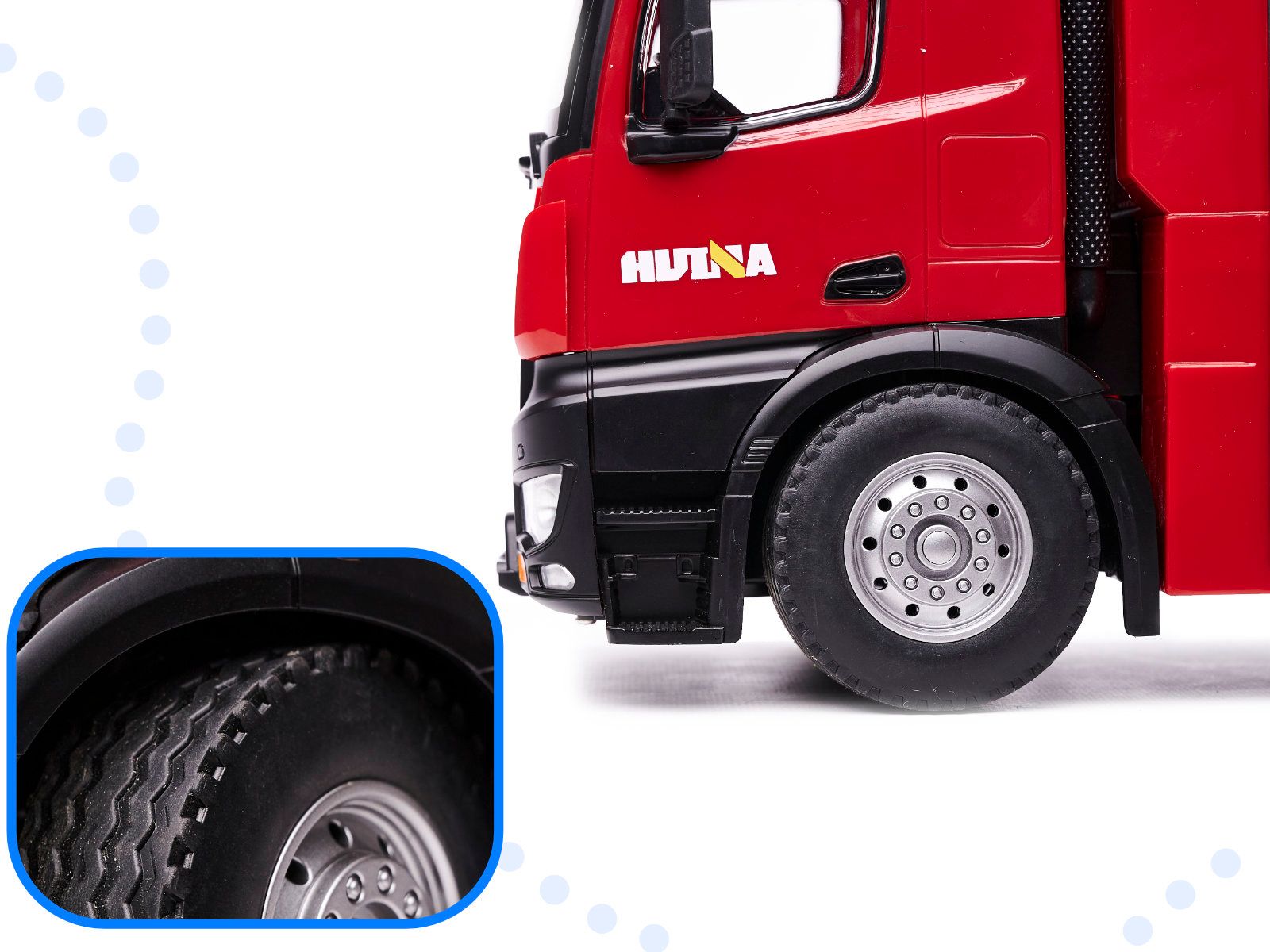 HUINA 1561 RC Hasičské auto 2,4GHz 1:14 - obrázek 9