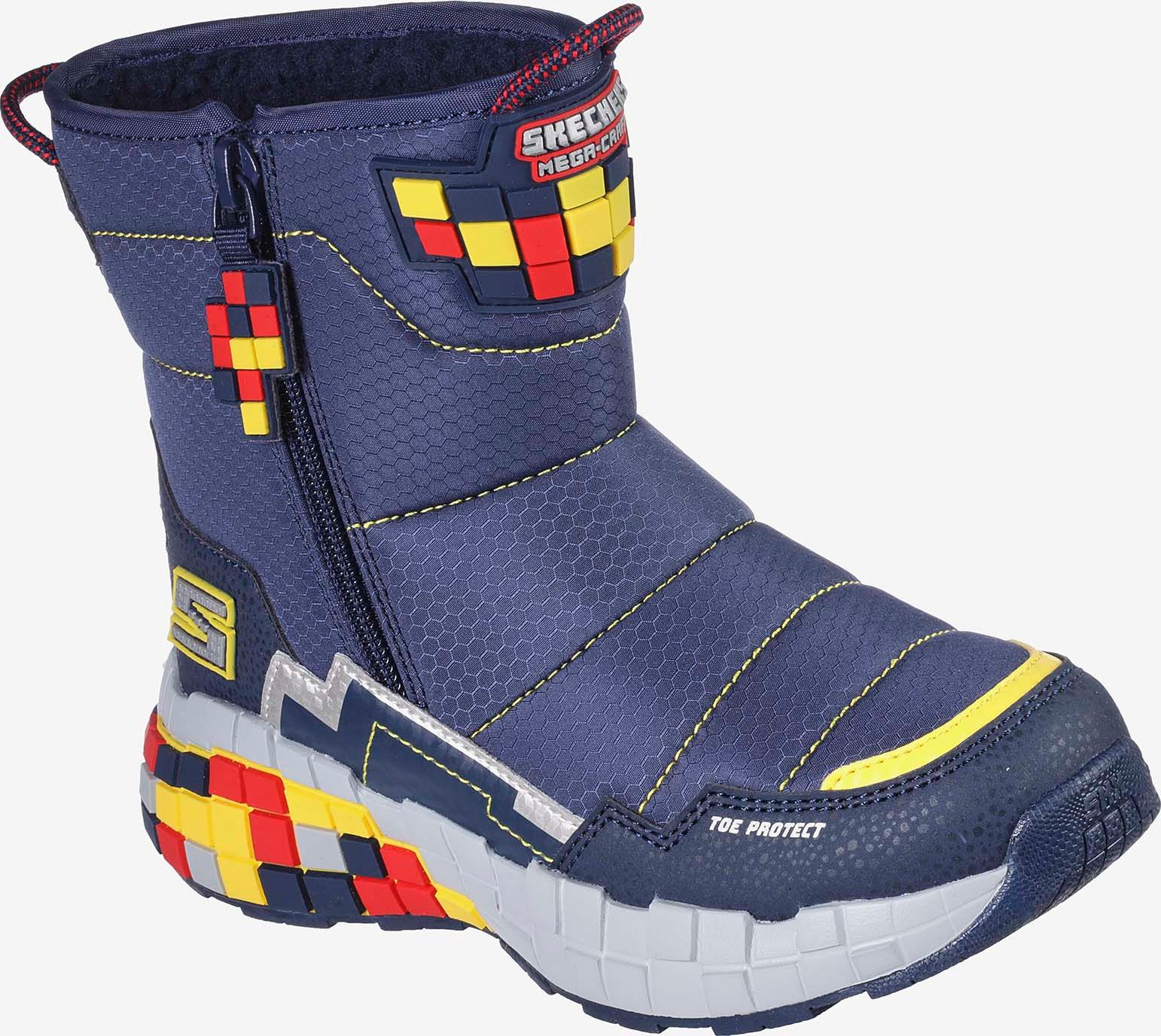 Modré klučičí zimní boty Skechers - 29 - obrázek 1