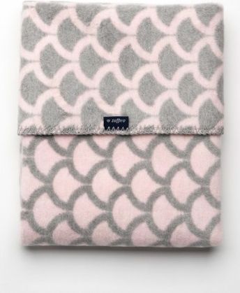 Dětská bavlněná deka se vzorem Womar 75x100 růžovo-šedá, Dle obrázku - obrázek 1