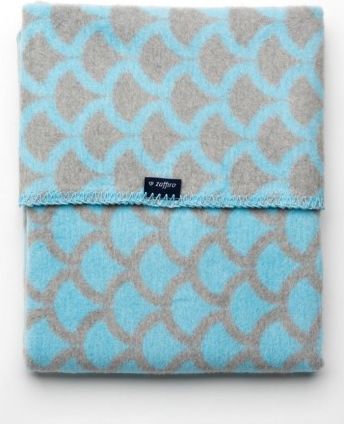 Dětská bavlněná deka se vzorem Womar 75x100 modro-šedá, Dle obrázku - obrázek 1