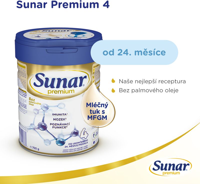 6x SUNAR Premium 4, 700 g - obrázek 2