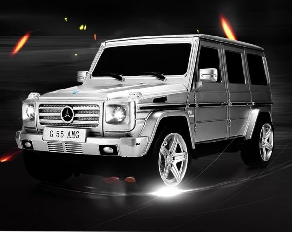 RCobchod Mercedes-Benz G55 AMG 1:24 - stříbrná - obrázek 4